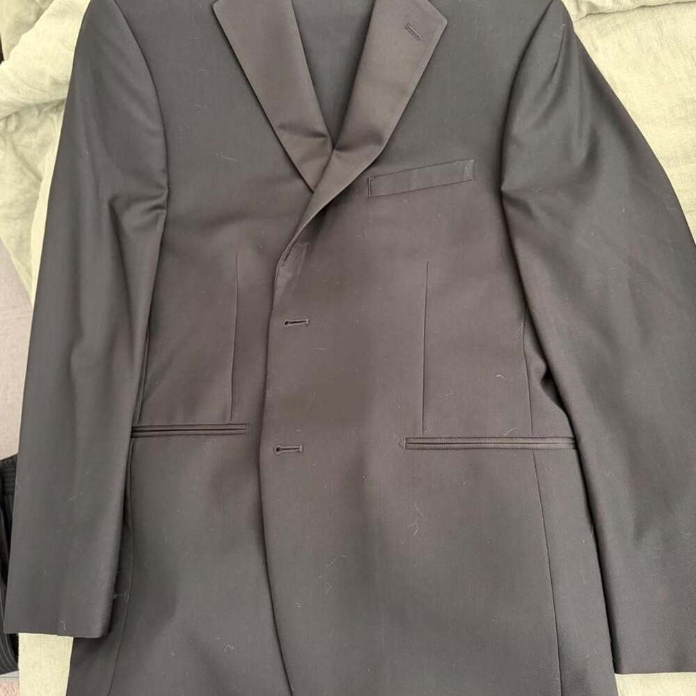 Marzotto B-Dynamic Italian Wool 2-Button Tuxedo Jacket